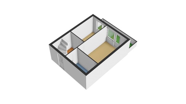 Floorplan - Schapendreef 407, 3034 ZM Rotterdam